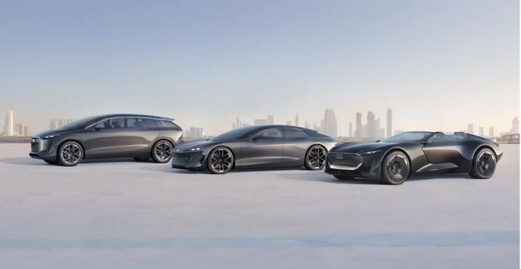 Il domani prende forma con le tre nuove concept car Audi.