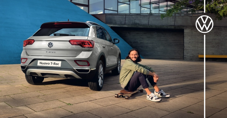 Nuovo Volkswagen T-Roc. Born confident.