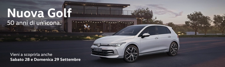 Porta Aperte Volkswagen Golf: 28 e 29 Settembre